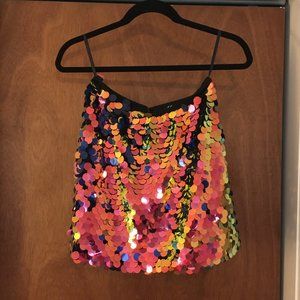 RARE Motel Rocks Wynne sequin skirt